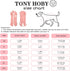 TONY HOBY Female Pet Dog Pajamas, 4 Legged Dog Pjs Jumpsuit with Stripes, Soft Cotton Surgery Recovery Dog Clothes (S, Pink+White-Girls)...