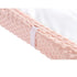 2 Pack Solid Changing Table Pad Cover Cradle Sheet, Fits 32"/34''x16" Contoured Diaper Changing Pad, Dots Plush Changing Table Covers (Pink + Purp...