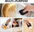 3Pcs Pan Scraper Dish Scraper Plastic Pot Scraper Kitchen Scraper Cast Iron Skillet Pan Scraper Tool for Cleaning...