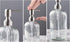 Easy-Tang Glass Hand Soap Dispenser Silver Pump Refillable Dish Shampoo Lotion Bottle with Brushed Bathroom Kitchen Decor 18 OZ...