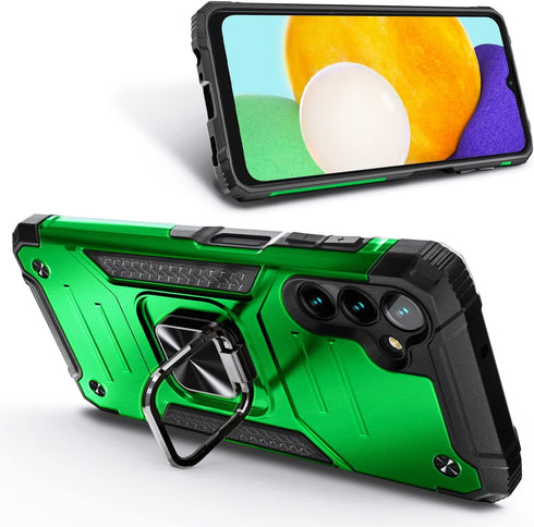 NZND Designed for Samsung Galaxy A14 Case, A14 4G/5G Phone Case with Tempered Glass Screen Protector, 16FT Military Grade Drop Tested [Military-Gr...