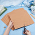 BENECREAT 10 PCS Cork Board, 12x12 Inch Square Cork Coasters, 2mm Thick Sand Brown Cork Sheet, Insulated Cork Sheet for Bulletin Boards, Wall Deco...