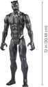 Marvel Avengers Titan Hero Series Collectible 12-Inch Black Panther Action Figure, Toy for Ages 4 and Up...