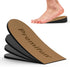 Adjustable Heel Lifts for Heel Pain Relief - Promifun 4 Layer Orthopedic Shoe Inserts for Achilles Tendonitis, Plantar Fasciitis, Heel Spur, Heigh...