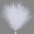 7 PCS Faux Pampas Grass, 23"/60cm White Pampas Grass Decor,7 Branches | Each Stem Fluffy Small Pompous Grass for Vase Filler in Table Vase Decor f...