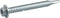 Power Pro Premium Self-Drilling Metal Screws, Zinc Plated Steel, Hex Washer Head Metal to Metal Winged Point Screws, Silver, ¼ x 2-½ inches, Box o...