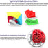 Qidi Speed Cube 2x2- Stickerless Magic Cube 2x2x2 Puzzles Toys (50mm), The Most Educational Toy to Improve Concentration....