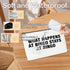 Funny Bingo Player Makeup Bag Gift for Her, What Happens at Bingo Stays at Bingo, Bingo Money Game or Casino Gambling Lover or Gambler Gift, PU Le...
