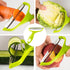 Green Cabbage Shredder, 2 Pcs Vegetable Cutter Cabbage Peeler Stainless Steel Cabbage Slicer Fruit Vegetable Potato Peeler Cabbage Graters for Hom...