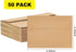 50 Pack Kraft Envelopes 4 x 6 Inch Brown Envelopes,A4 Envelopes, Card Envelopes, Kraft Paper Envelopes, Invitation Envelopes, Postcard Envelopes (...