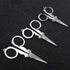 3pcs Folding Scissors,Portable Mini Travel Trip Scissors,Folding Scissors Office Travel Embroidery Pocket Stainless Steel Student Foldable Fishing...