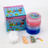 2 Packs Pink and Blue Crunchy Slime Kit for Girls,Non Sticky and Super Soft Sludge Jelly Cube Slime Toy,DIY Crystal Glue Boba Slime Party Favor fo...