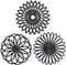Set of 3 Silicone Trivet Mat - Hot Pot Holder Hot Pads for Table & Countertop - Trivet for Hot Dishes - Non-Slip & Heat Resistant Modern Kitchen H...