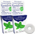 Eco-Dent GentleFloss Dental Floss, Waxed, Mint - Floss with Vegan Plant-Based Wax, Recyclable Cardboard Packaging, 100 Yds Ea (Pack of 2)...