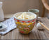 Toynk Sunken Noodles Japanese Ceramic Dish Set | 16-Ounce Ramen Bowl and Chopsticks Set...