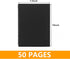 1 Pack College Ruled Notebook, Soft black Cover Spiral Notebook, Memo Notepad Sketchbook, Students Office Business Diary Spiral Book Journal,100 P...
