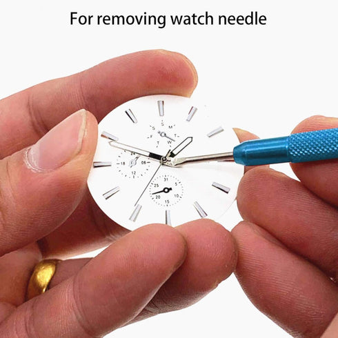 ZJchao Watch Hands Removers, 2pcs Lever Type Puller Watch Hand Press Tools Watch Needle Remover Lifting Tool Watch Repairing Accessory Watch Minut...