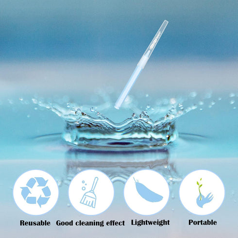 EasyHonor Braces Brush for Cleaner Interdental Brush Toothpick Dental Tooth Flossing Head Oral Dental Hygiene Flosser Toothpick Cleaners Tooth Cle...