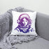 Female Astronaut Stencil 11.8×11.8inch Spacewoman Stencil Template Space Theme Drawing Stencil with Paint Brush for Walls Fabric Furniture Room De...