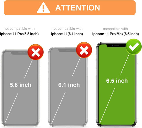 Vaburs for iPhone 11 Pro Max Case Wallet with Card Holder, Embossed Butterfly Premium PU Leather Double Magnetic Buttons Flip Shockproof Protectiv...