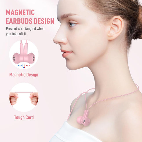 USB C Headphones for Samsung S24 Ultra A35 S23 Fe S22+, Type C Earphones with Mic HiFi Stereo Volume Control Magnetic Wired Earbud for iPhone 15 P...