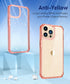 MIODIK Compatible with iPhone 13 Pro Case, with Screen Protector + Camera Lens Protector, Clear Glitter Women Girls Protective Shockproof Phone Ca...