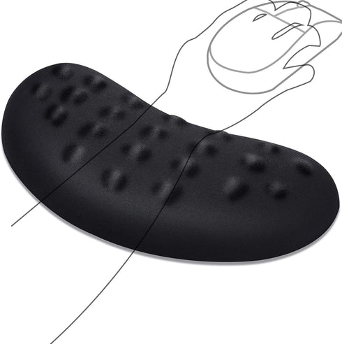 Gimars Mouse Wrist Rest, Pop It Fidget Wrist Support for Mouse-Pressure Relief, Ergonomic Memory Foam Mouse Wrist Pad with Massage Notes for Compu...