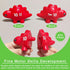 Matching Dinosaur Toys Number 1-10, Fine Motor Toys, Dino Match Game Preschool Educational Montessori Learning Toys for Toddlers Boys Girls, Count...