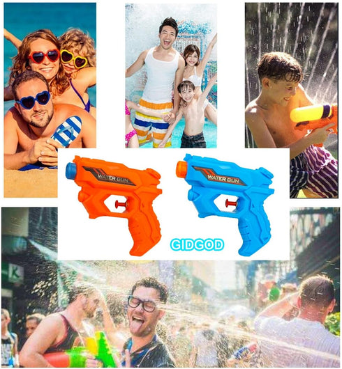 Water Gun for Kids,2Pack Soaker Squirt Summer Squirt Shooter Gun Toys Swimming Pool Beach Water Fighting Toy Pool Party Beach for Boys Girls Adult...