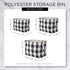 DII Polyester Storage Bin, Gold Metallic Collection Collapsible with Handles, Medium, Pineapple...