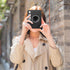 Fintie Protective Case for Fujifilm Instax Mini EVO Camera - Premium Vegan Leather Bag Cover with Removable Adjustable Strap, Vintage Black...