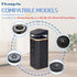 Dual Model Virtual Wall Barrier Compatible with iRobot Roomba 600 700 800 900 Series e i s Series e5 e6 i4 i6 i7 i8 Series Robot Vacuum. Compare t...