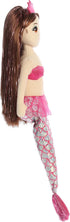 Aurora® Enchanting Sea Sparkles™ Ruby Stuffed Doll - Imaginative Play - Magical Companions - Pink 18 Inches...