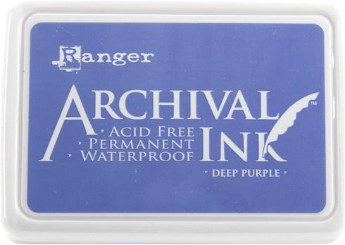 Ranger Archival Ink Pad #0, Deep Purple...