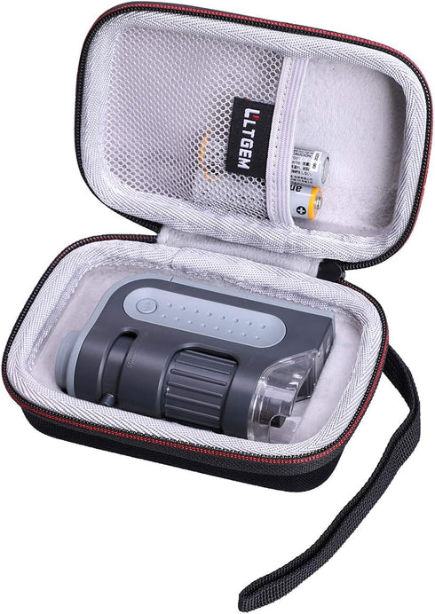 LTGEM Case for Carson MicroBrite Plus 60x-120x LED Lighted Zoom Pocket Microscope(Case Only)...