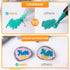 JR.WHITE Acrylic Paint Pens Paint Markers for Rock Painting, Canvas, Wood, Glass, Fabric, Metal, Plastic, Arts Crafts Easter Eggs, Pumpkin, Scrapb...