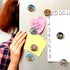Stylish Fridge Magnets in 25 Unique Multipack Themes - Glass Design, Perfect for Organization, Lockers, & More...