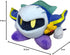 Little Buddy 1402 Kirby Adventure All Star Collection Meta Knight Plush, 5.5"...