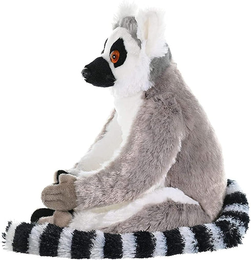 Wild Republic Ring Tailed Lemur Plush, Stuffed Animal, Plush Toy, Gifts for Kids, Cuddlekins 12 Inches...