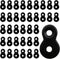 48PCS Fastener Steel Table Top Fastener, Heavy Duty Hardware Desk Top Fastener for Table, Wood, 12 Gauge Steel...
