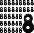 48PCS Fastener Steel Table Top Fastener, Heavy Duty Hardware Desk Top Fastener for Table, Wood, 12 Gauge Steel...