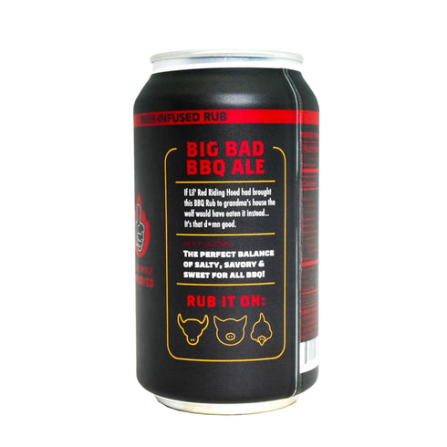 Spiceology & Derek Wolf - Big Bad BBQ Ale - Beer-Infused Barbecue Rubs, Spices and Seasonings - Use On: Beef, Chicken, Pork, Seafood, Vegetables, ...