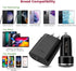Super Fast Charger Type C Kit, VELOGK 25W PD PPS USB C Wall/Car Charger for Samsung Galaxy S25/S24/S23 Ultra/S23+/S23/S22/S21/S20/Plus/Note 20/A71...