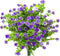 Artificial Flowers, Fake Outdoor UV Resistant Plants Faux Plastic Greenery Shrubs Indoor Outside Hanging Planter Home Kitchen Office Wedding, Gard...
