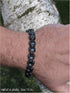 Skull Bracelet - BLACKSTATIC Collection - Premium Men's Vintage Punk Stainless Steel Biker Skull Bracelet....