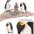 4PCS Penguin Lifecycle Antarctica Penguin Figurines Toy Playset Arctic Penguins Early Educational Toys Cake Decoration Christmas Birthday Party Su...