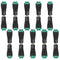 DC Power Connector 10 Pairs 5.5mm x 2.5mm DC 12V 5A, 10 PCS Male and 10 PCS Female Power Jack Plug for CCTV Camera Security Monitoring and LED Str...