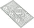 Aleks Melnyk No.433 Metal Stencil, Aztec Stencil Patterns and Symbols, Small Stencil, 1 PC, Template for Wood Burning, Engraving, Crafting, Scrapb...