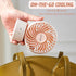 Portable Oscillating Desk Fan Table Fan Small Mini Fans Rechargeable 3.5 Inches Handheld Portable Table Top Fans for Office Desk Indoor/Outdoor (P...