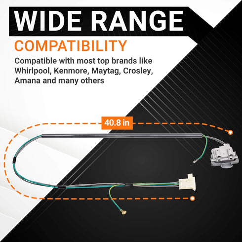 Ultra Durable 3355458 Washer Lid Switch Replacement Part by BlueStars - Exact Fit for Whirlpool & Kenmore Washers - Replaces WP3355458 WP3355548VP PS11741198 AP2946951